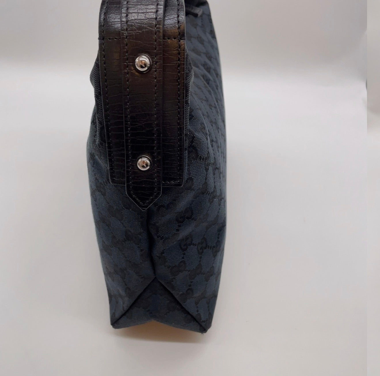 GUCCI HORSEBIT GG CANVAS SHOULDER BAG