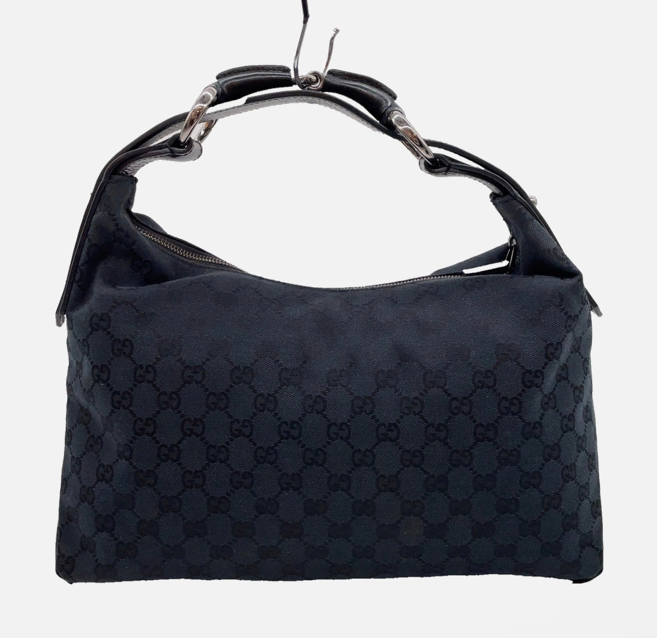 GUCCI HORSEBIT GG CANVAS SHOULDER BAG