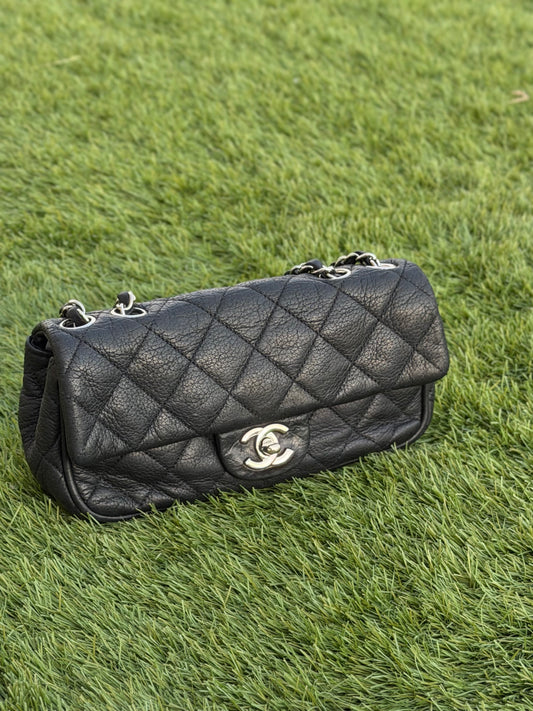 CHANEL EAST WEST FLAP BAG